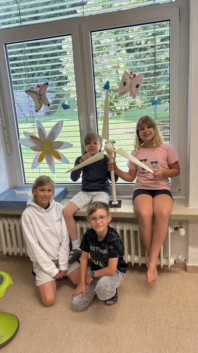 Kinder beim Workshop
