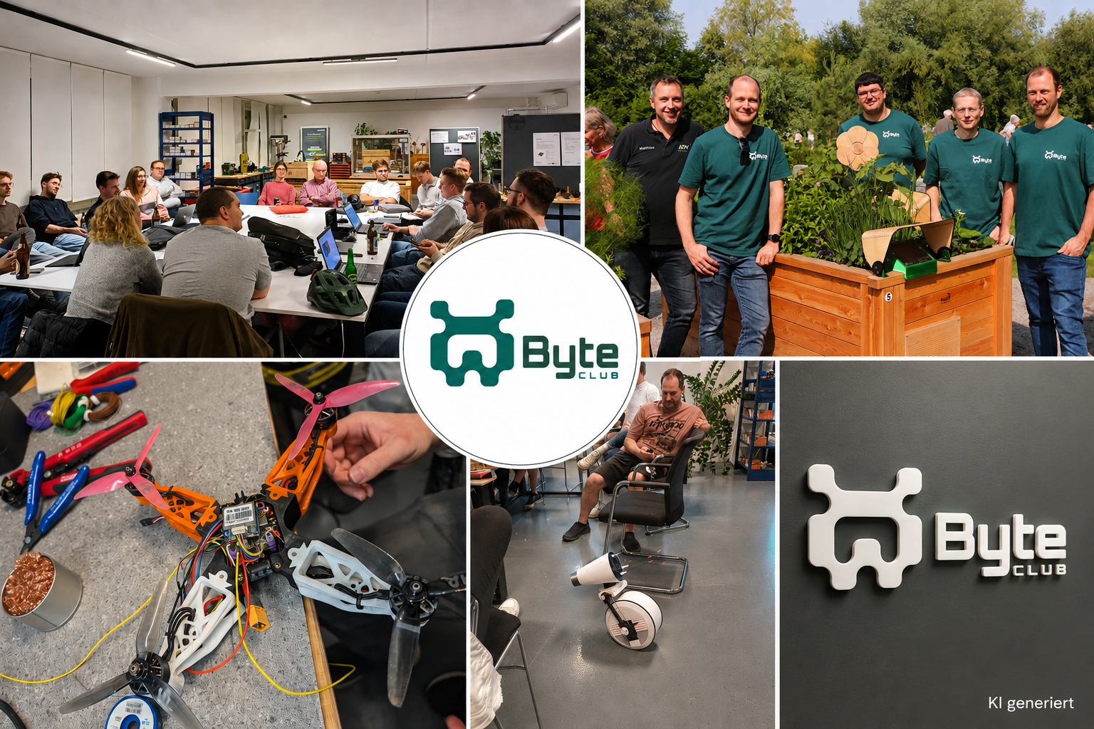 Collage zum Byte Club
